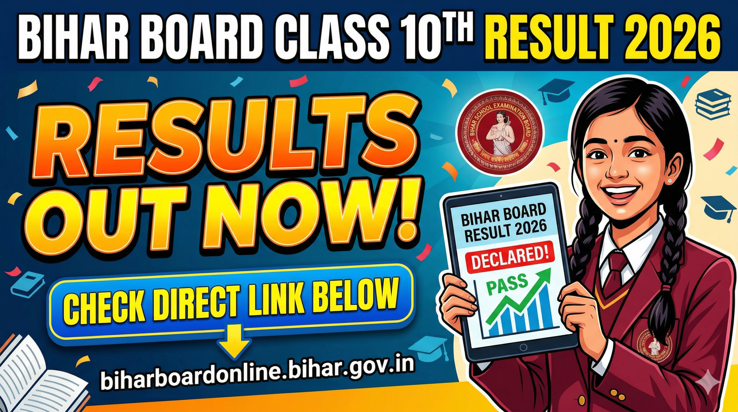 Bihar Board Class 10th Result 2026